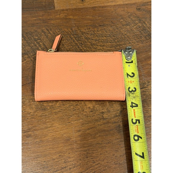 Nanette Lepore Zip Wallet Card Holder Coin Purse Organizer ID window - Picture 2 of 9